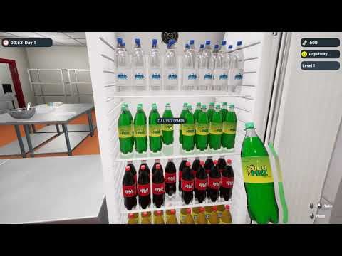Road Food Simulator: Soda Drinks & Bottled Water