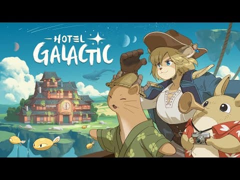 Hotel Galactic Release Date Trailer | Wholesome Direct 2025