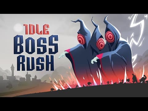 IDLE BOSS RUSH - Steam Next Fest Trailer - Incremental Boss Fighting Game