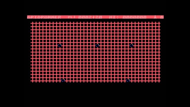 Gridrunner for the Atari 8-bit family