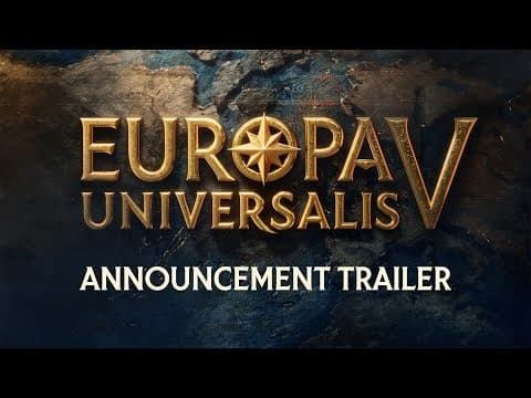 Europa Universalis V: Official Announcement Trailer
